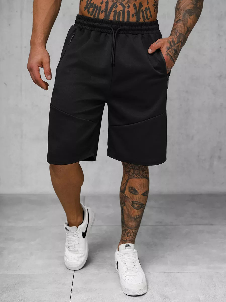 Men's black sports shorts Novak