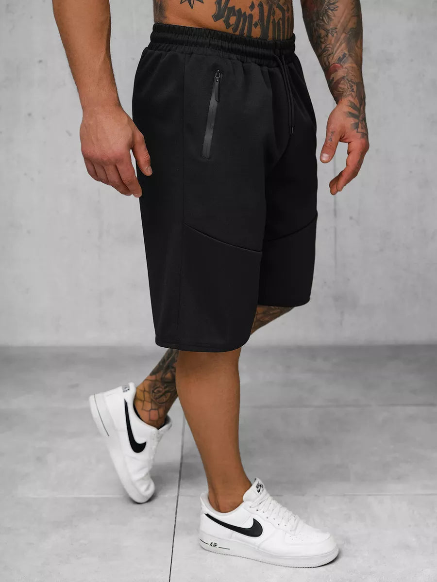 Men's black sports shorts Novak