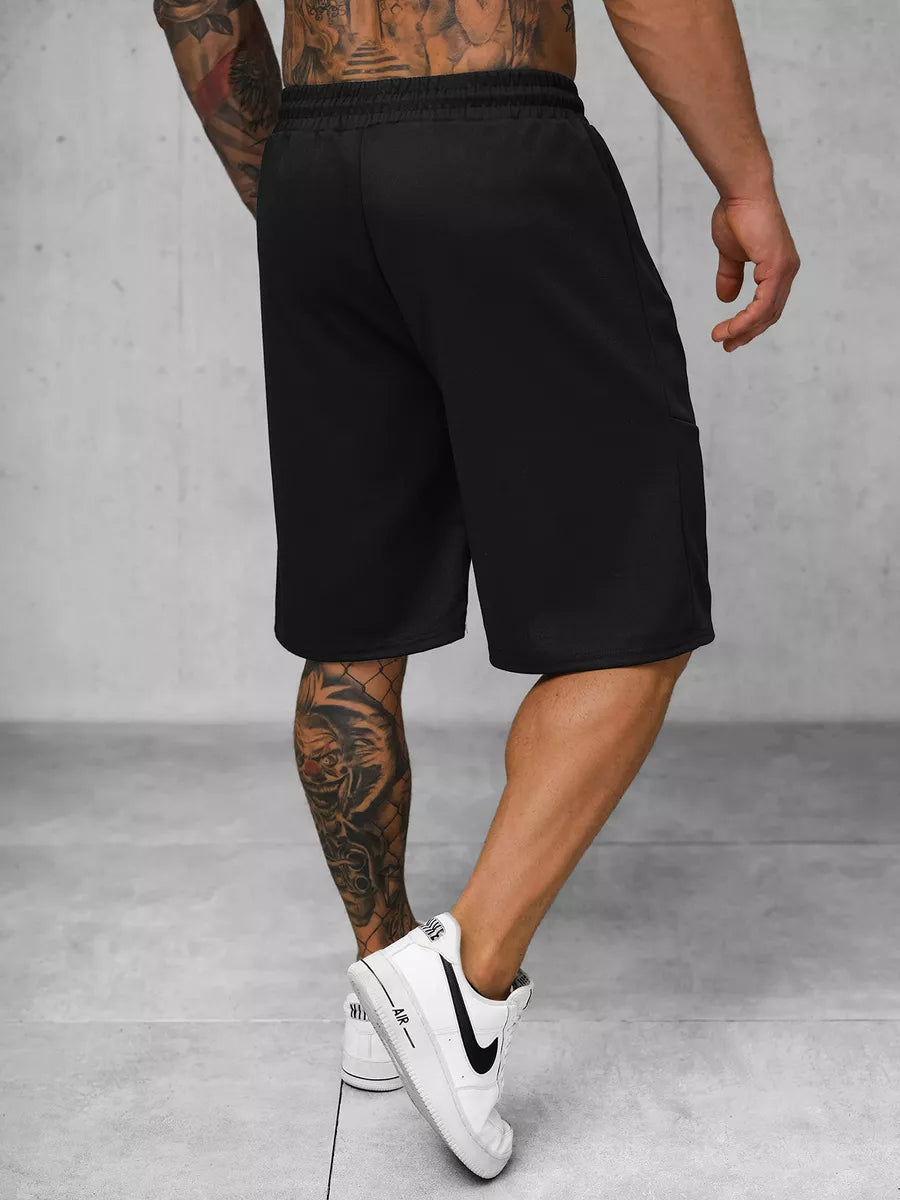 Men's black sports shorts Novak