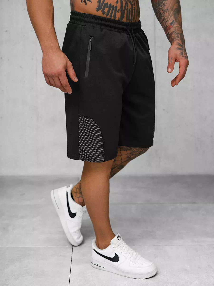 Men's black sports shorts Frost 