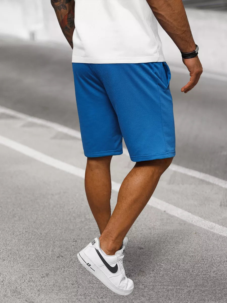 Blue men's sports shorts Saravi