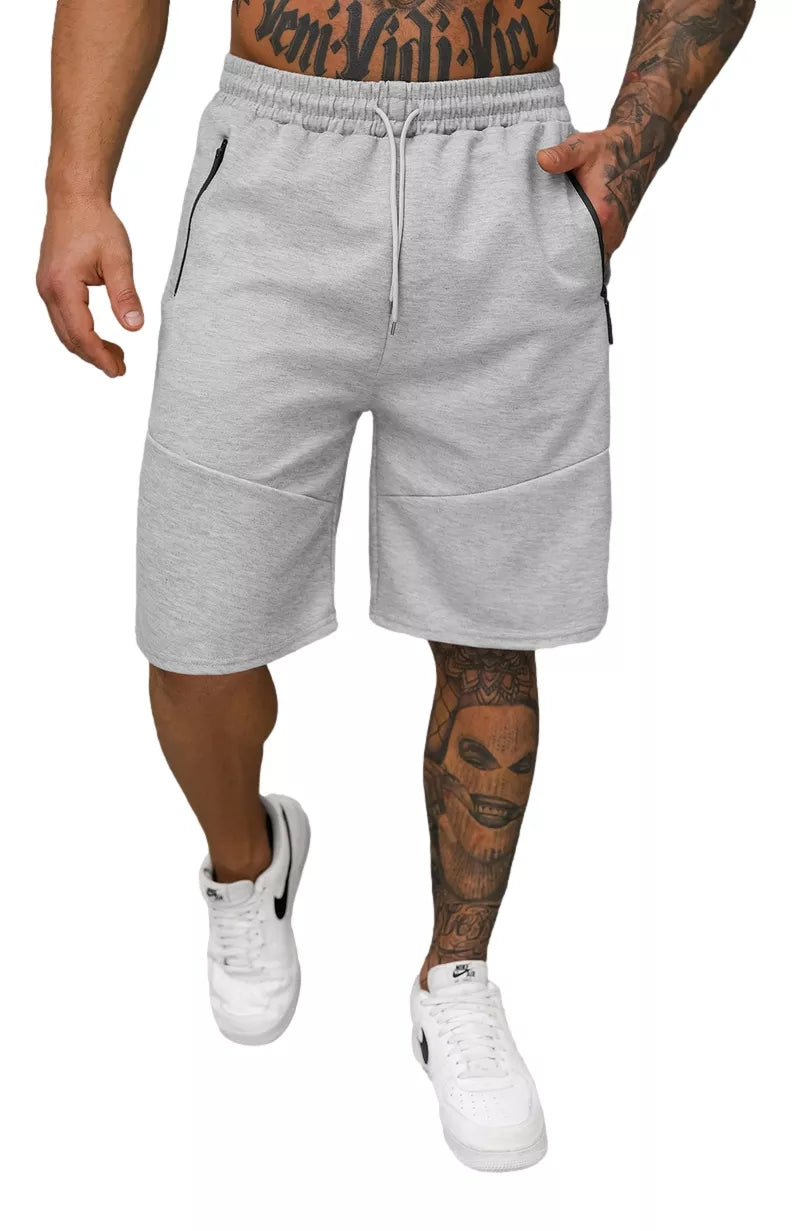 Men's gray sports shorts Novak