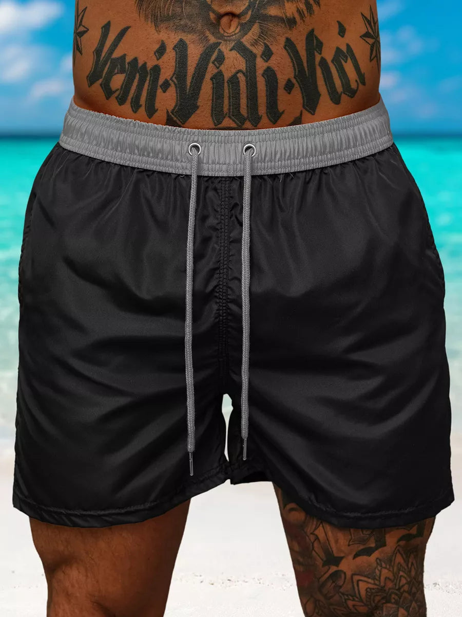 Men's shorts black/gray Renald