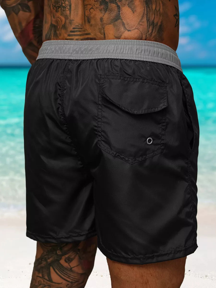 Men's shorts black/gray Renald