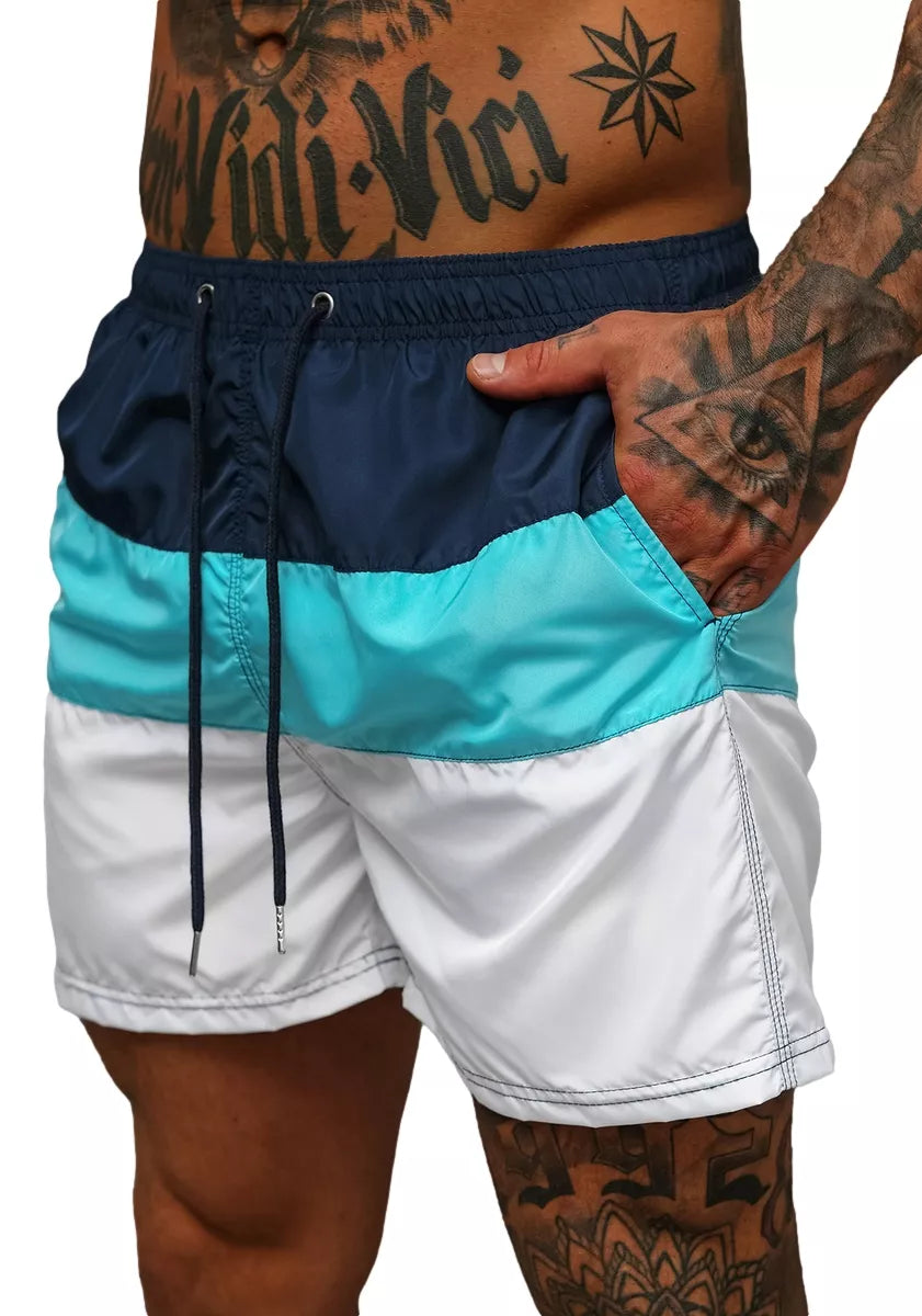 Swim shorts navy/white Revel