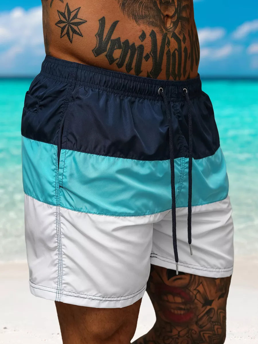 Swim shorts navy/white Revel