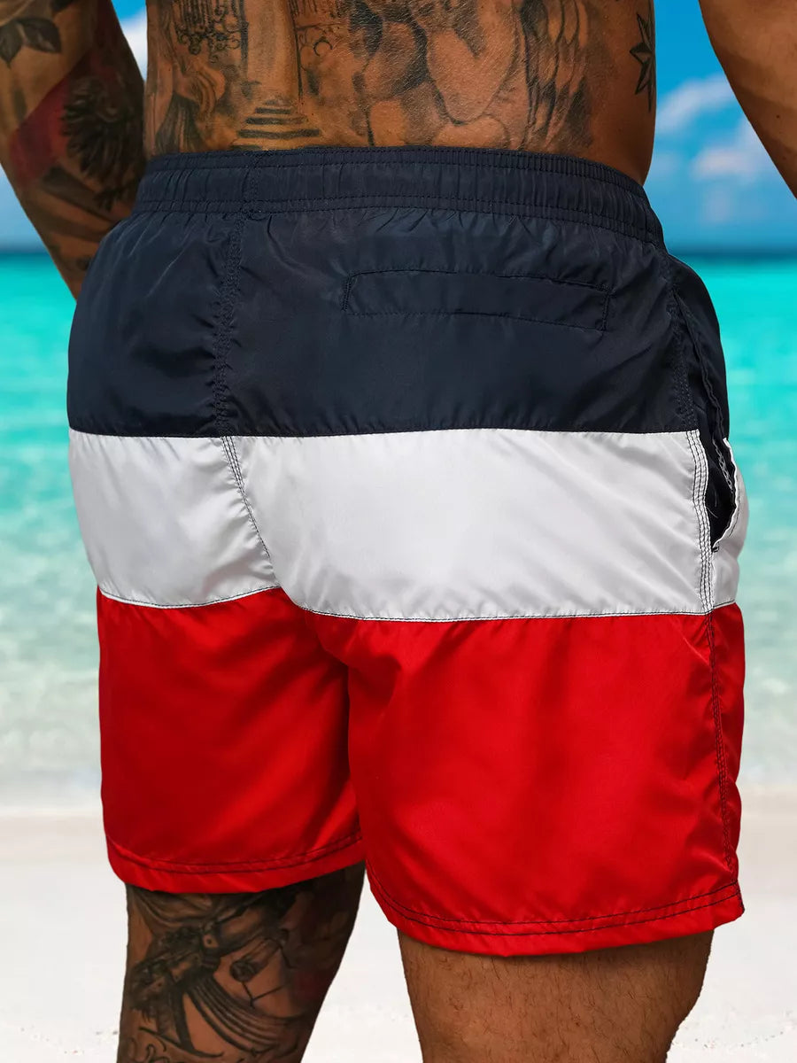 Swim shorts blue/red Revel