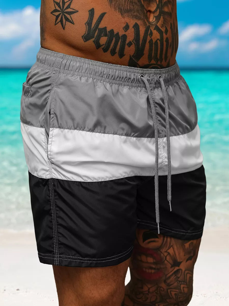 Swim shorts grey/black Revel