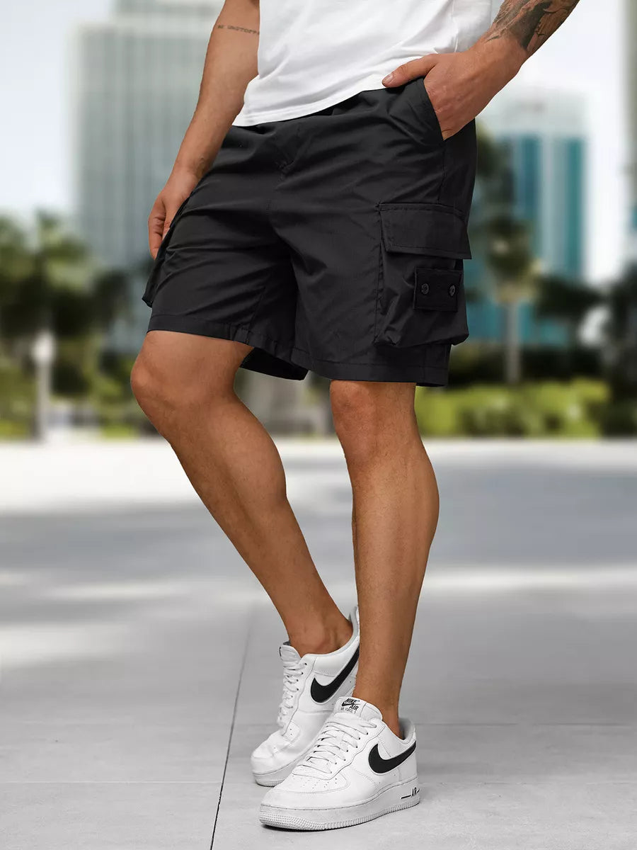Men's black shorts Devon 