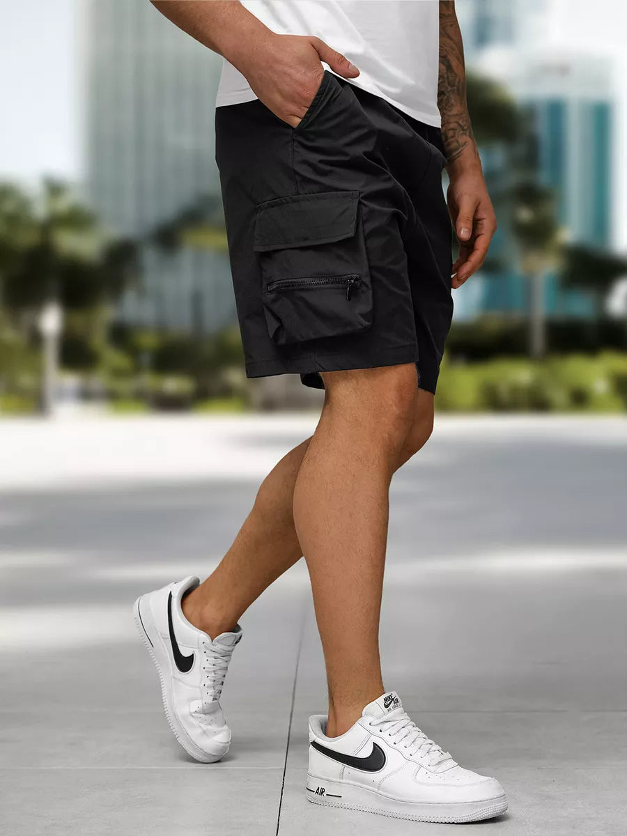Men's black shorts Devon 