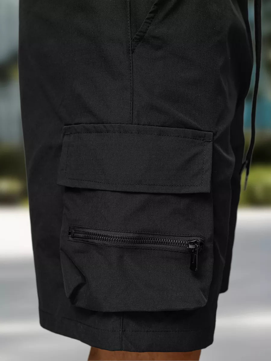 Men's black shorts Devon 