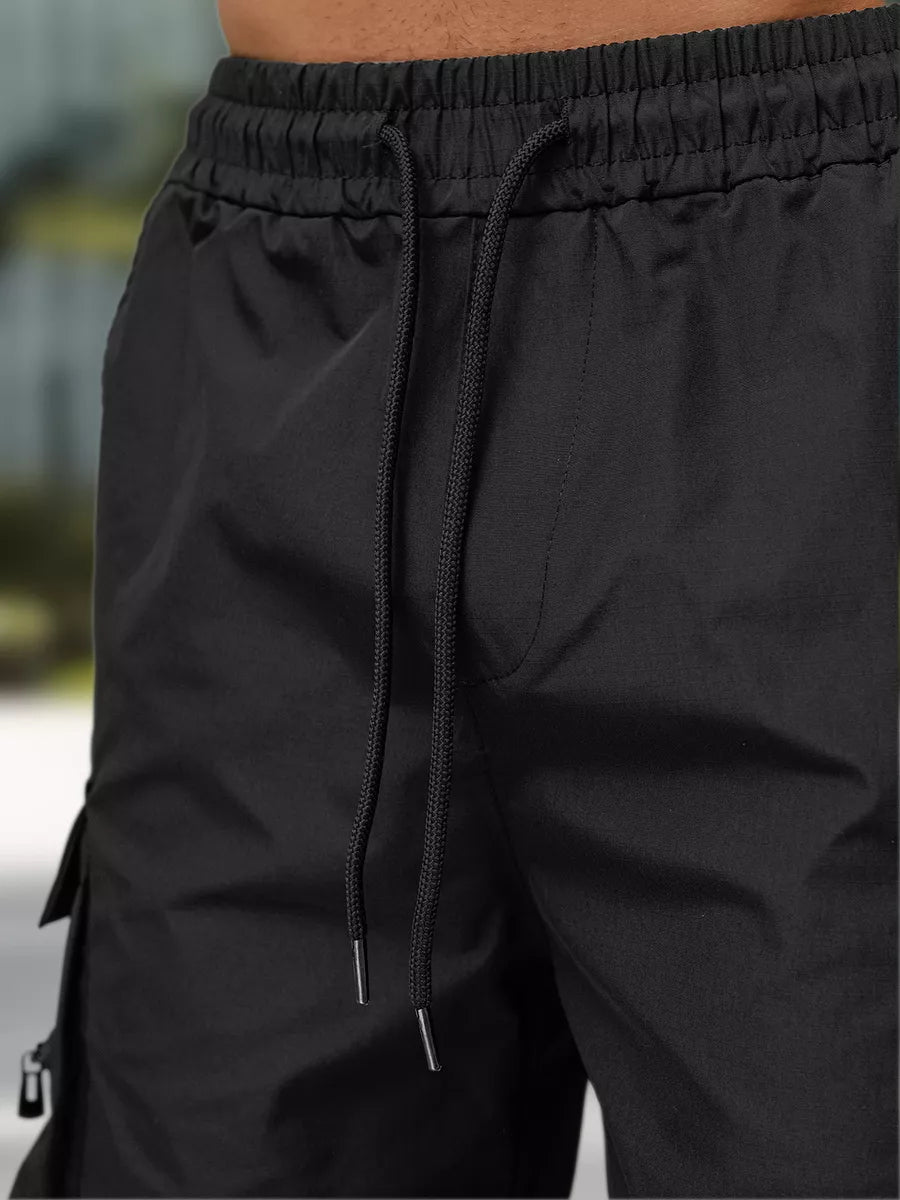 Men's black shorts Devon 
