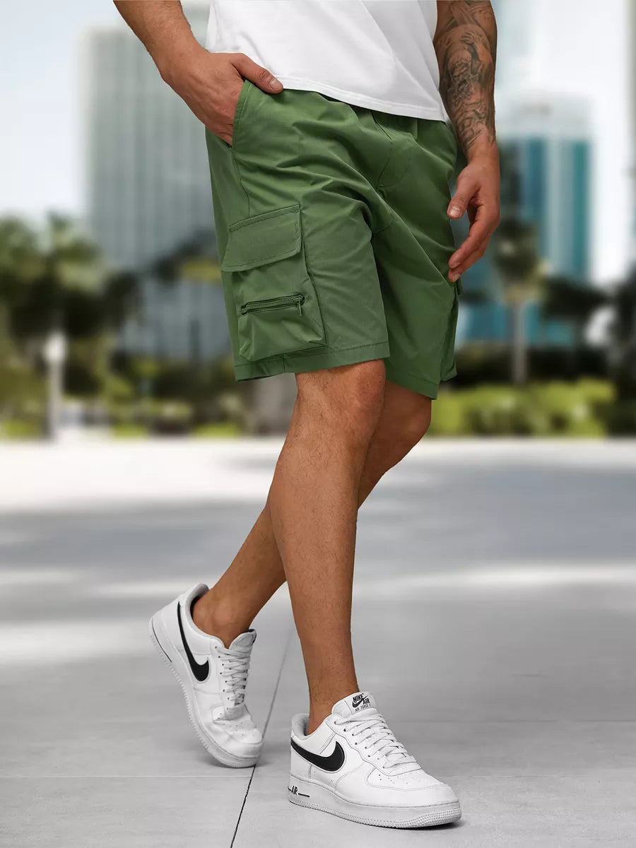 Men's khaki shorts Devon 