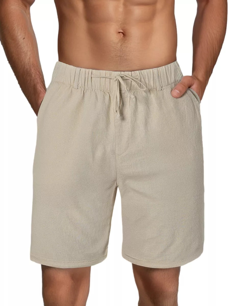 Men's brown shorts Akel