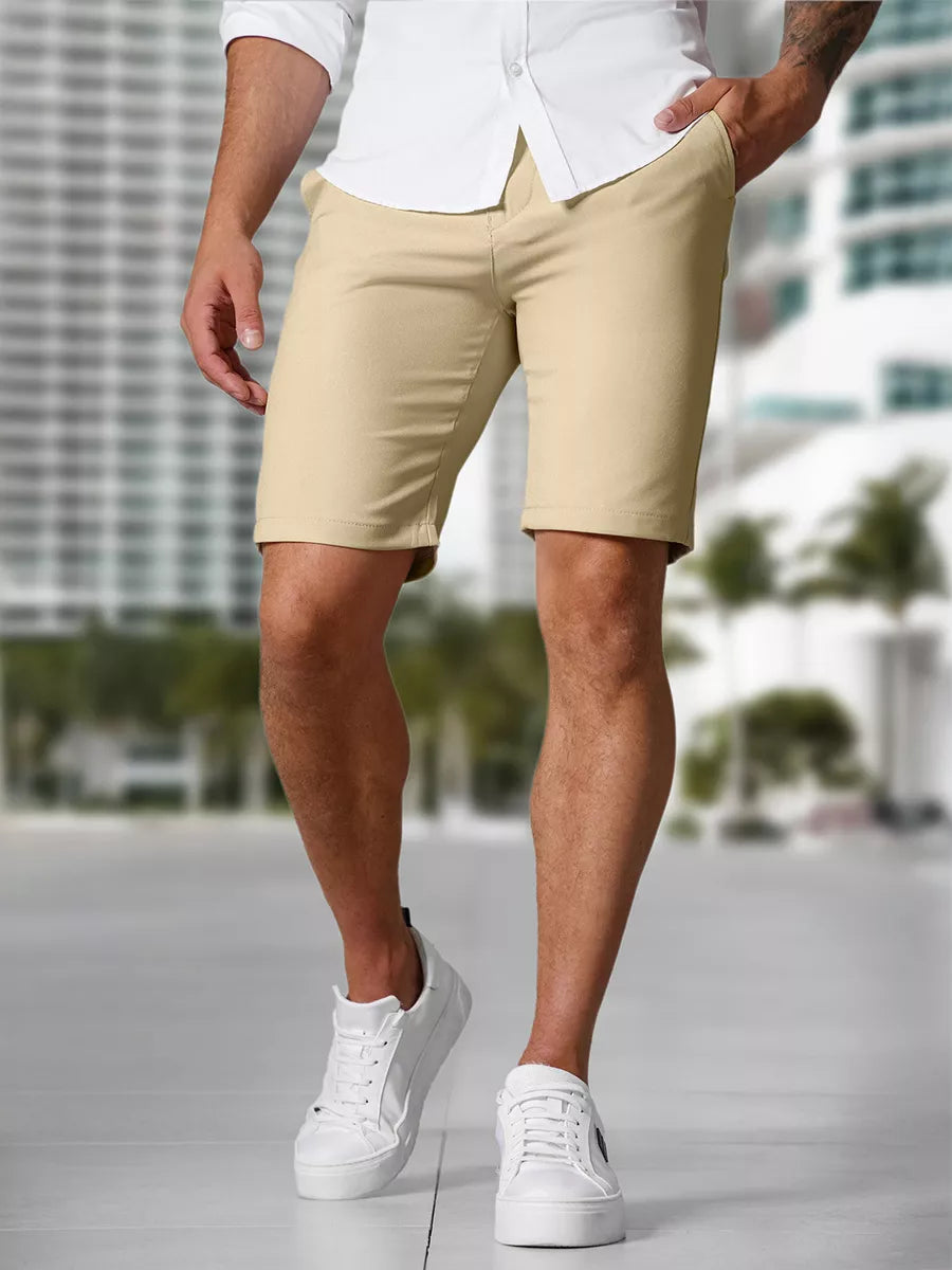 Men's brown shorts Remo