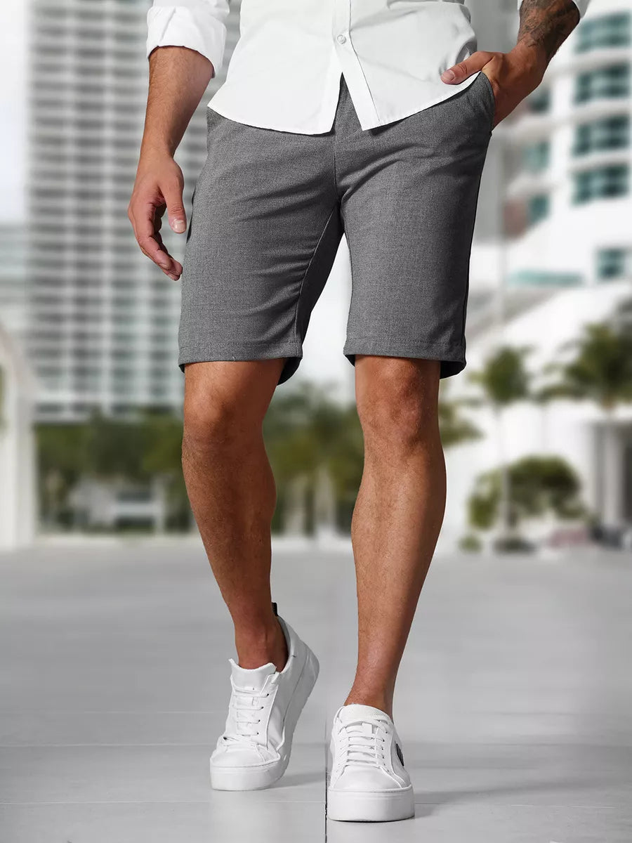 Men's gray shorts Remo