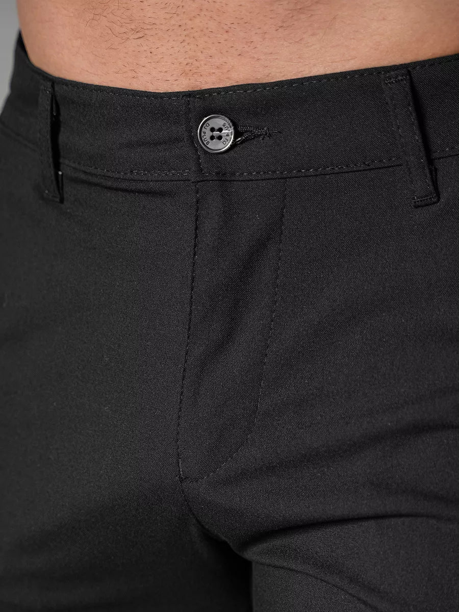 Men's black shorts Remo