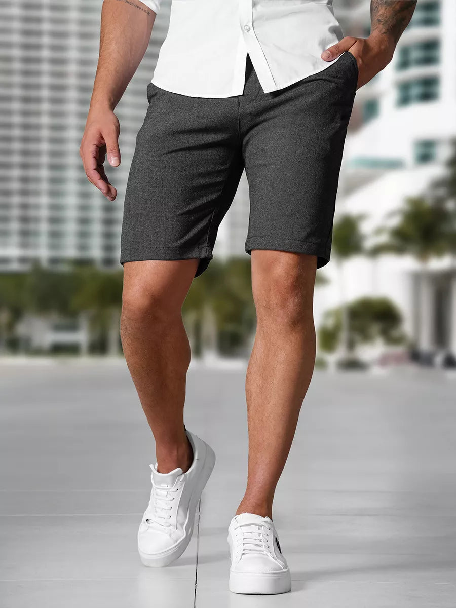 Men's dark gray shorts Remo