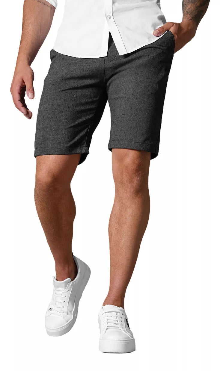 Men's dark gray shorts Remo