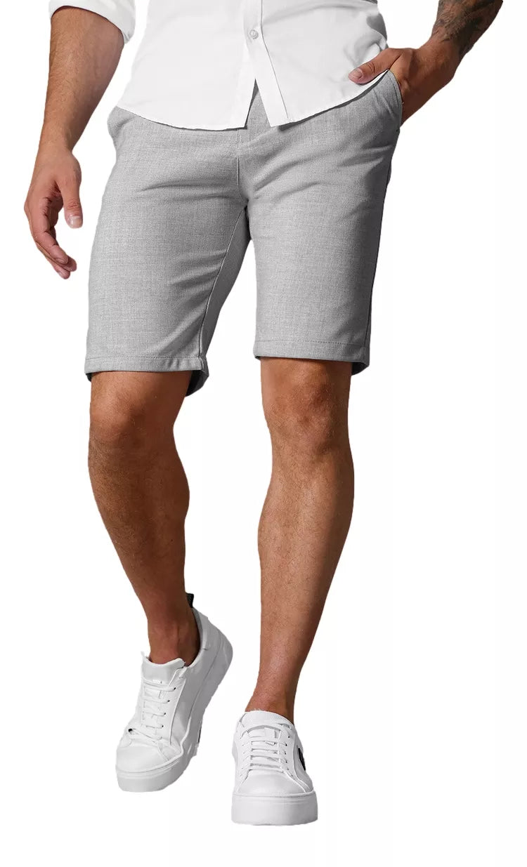 Men's light gray shorts Remo