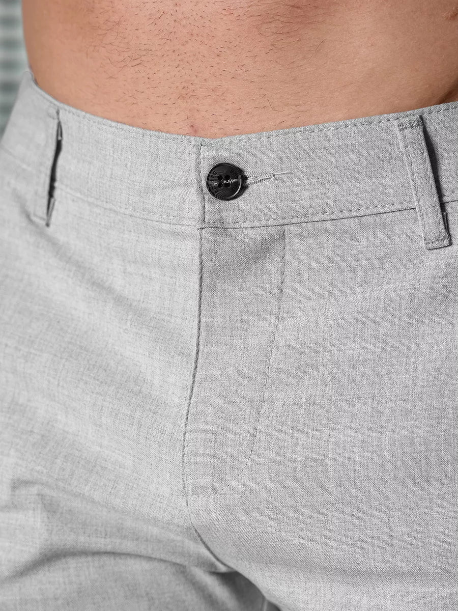 Men's light gray shorts Remo
