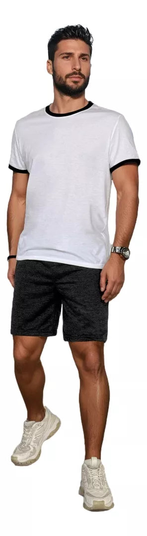 Men's dark gray shorts Beret