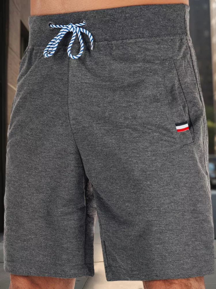 Men's dark gray shorts Light