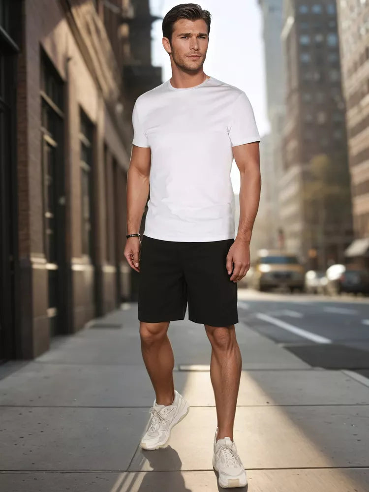 Men's black shorts Anet