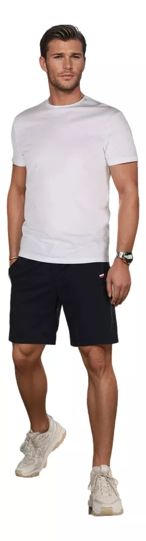 Men's dark blue shorts Light