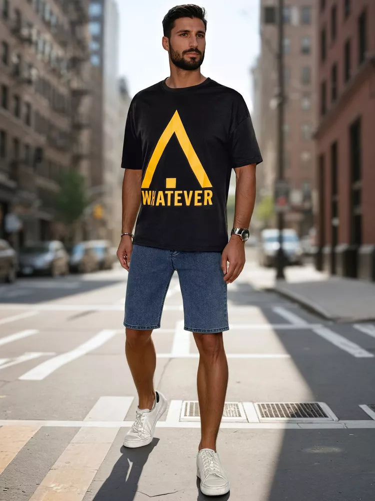 Men's blue denim shorts Jack