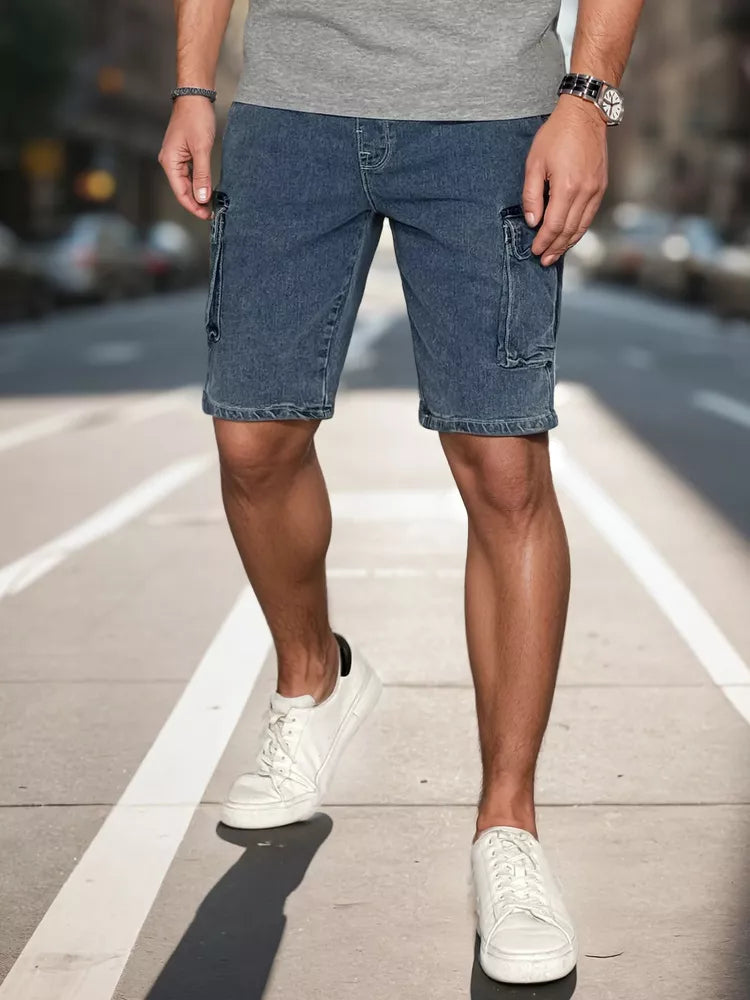Men's blue shorts Aidis