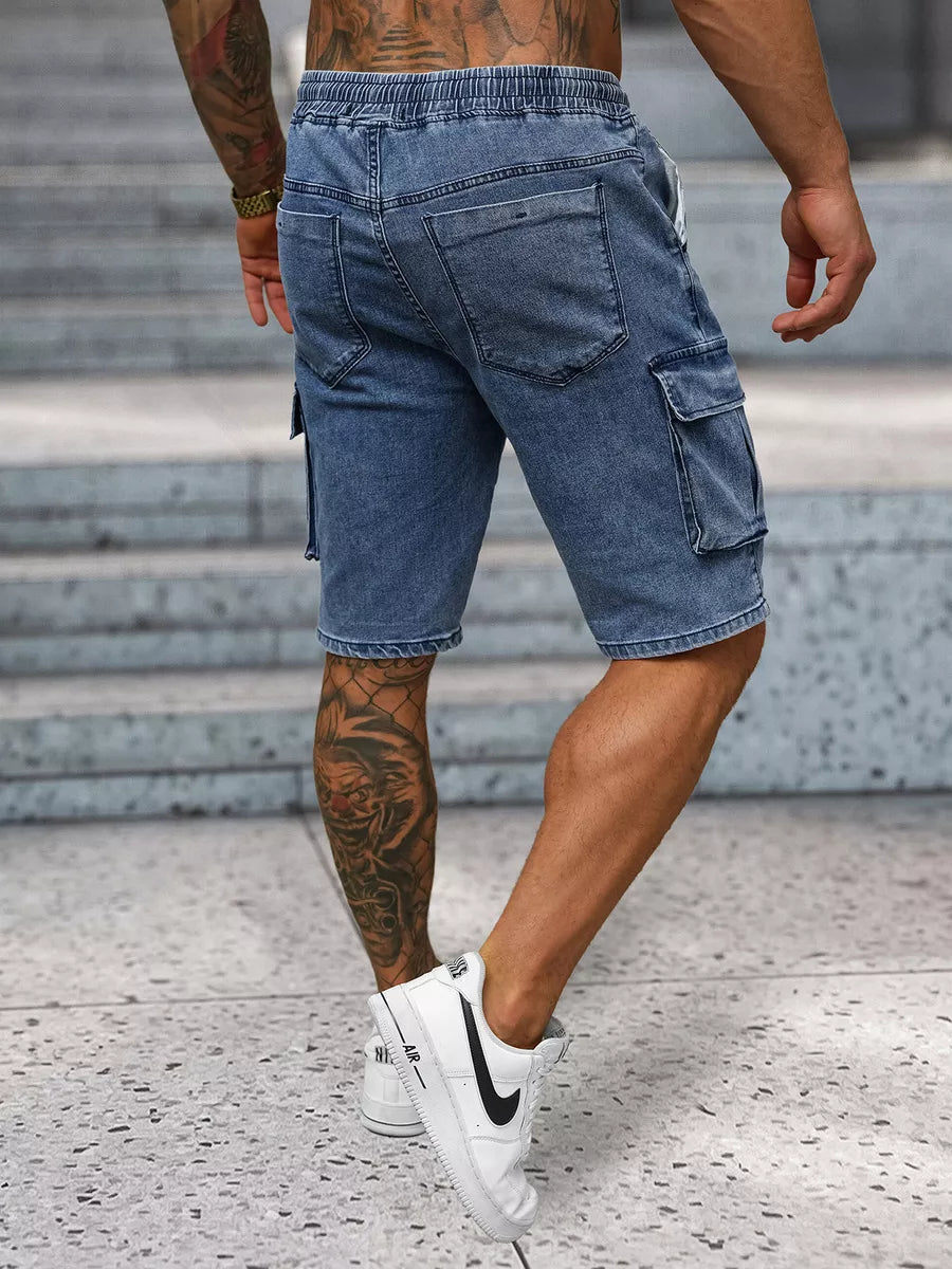 Men's denim blue shorts Walker