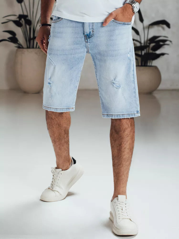 Men's blue denim shorts Unmi