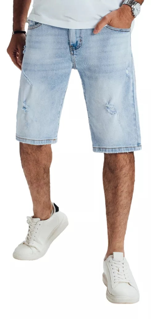 Men's blue denim shorts Unmi