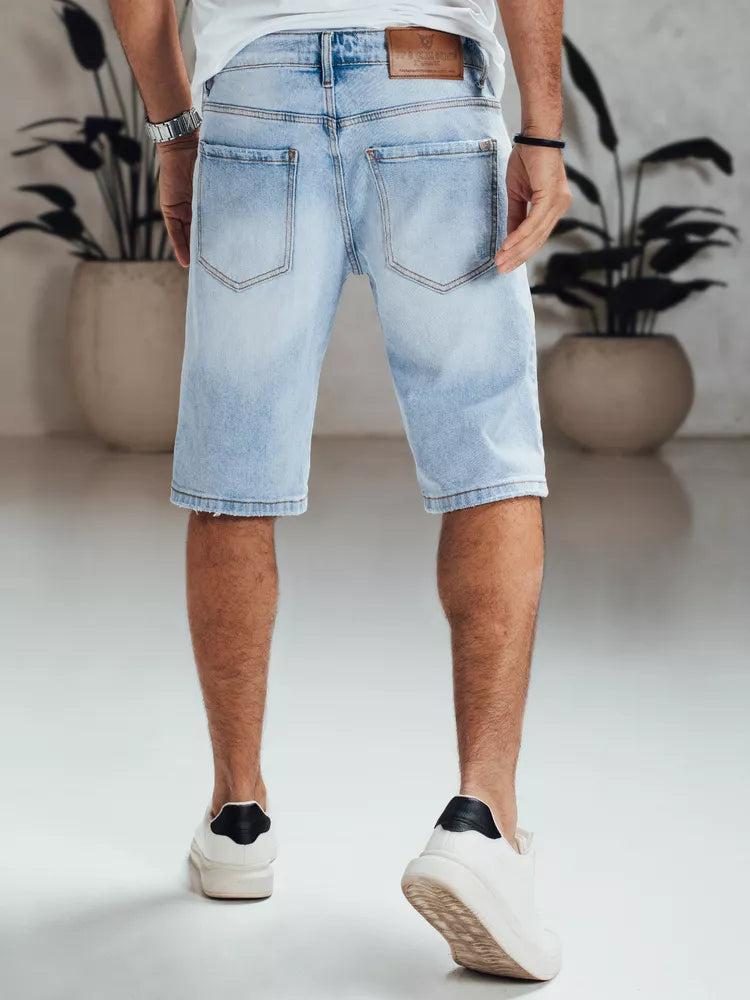 Men's blue denim shorts Unmi