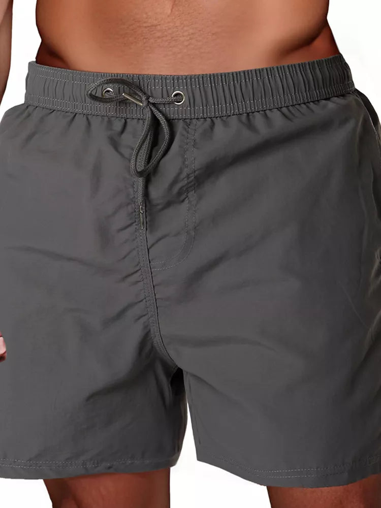 Men's dark gray swimming shorts Flesy