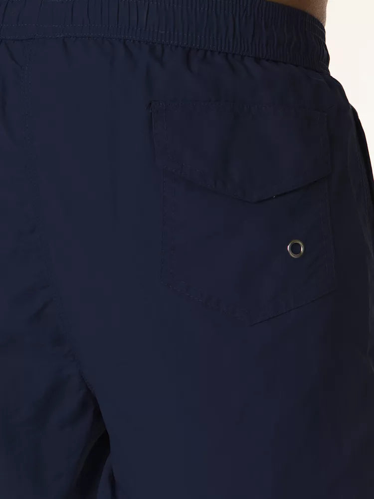 Men's navy blue swimming shorts Flesy