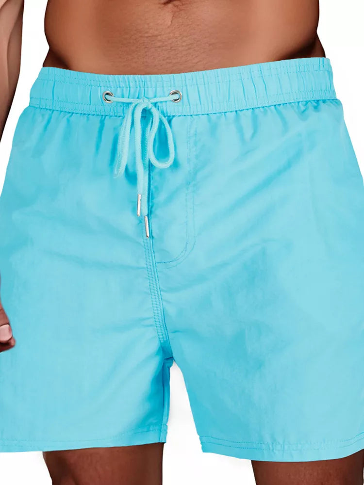 Men's light blue swimming shorts Flesy