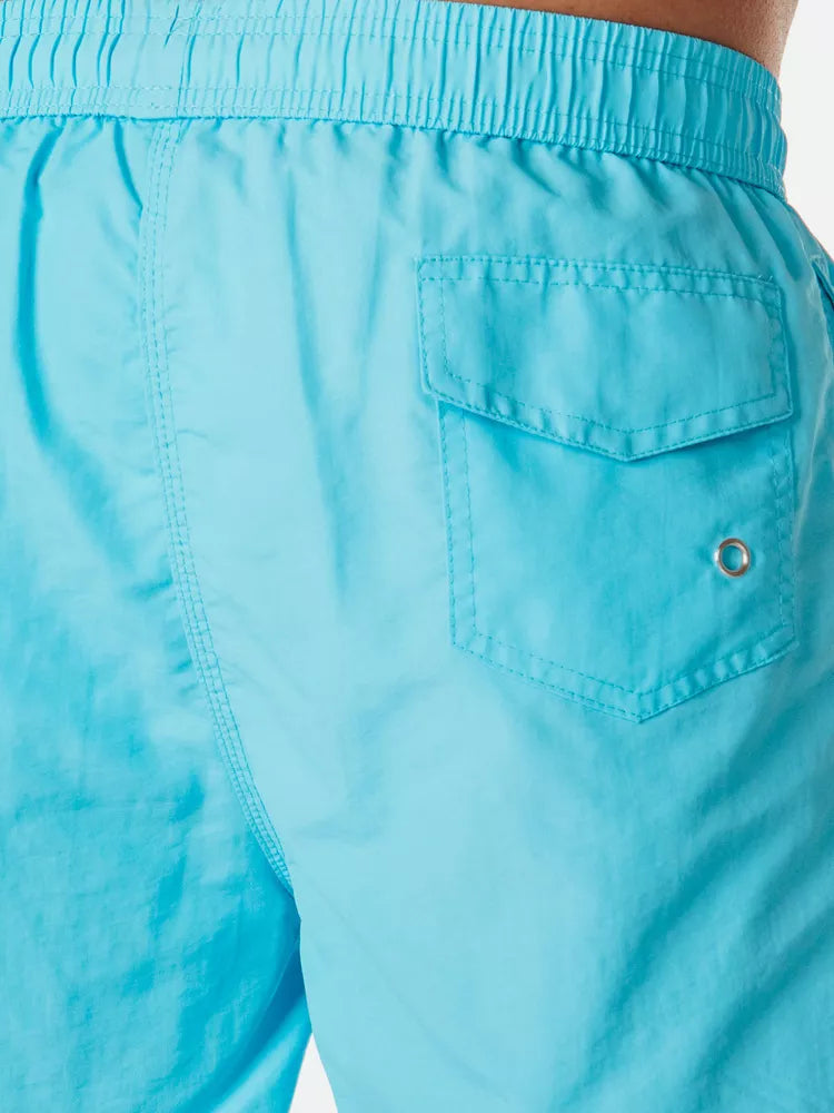 Men's light blue swimming shorts Flesy