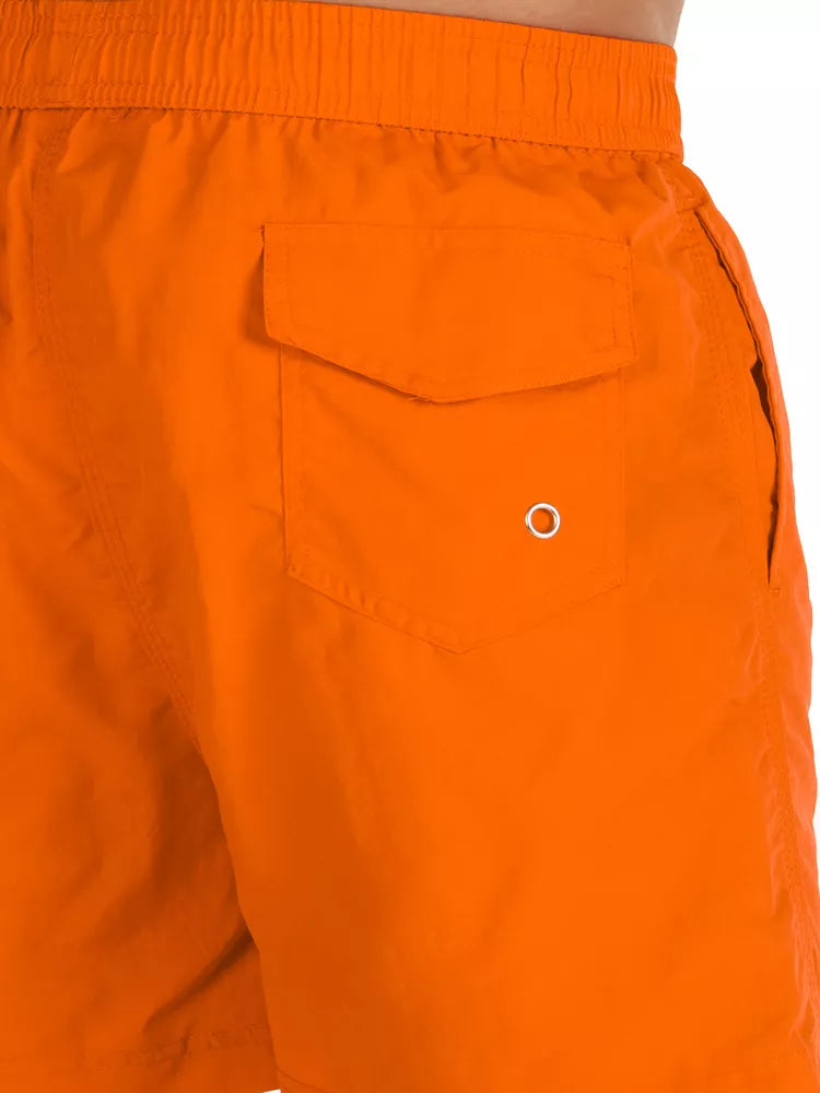 Men's orange swimming shorts Flesy