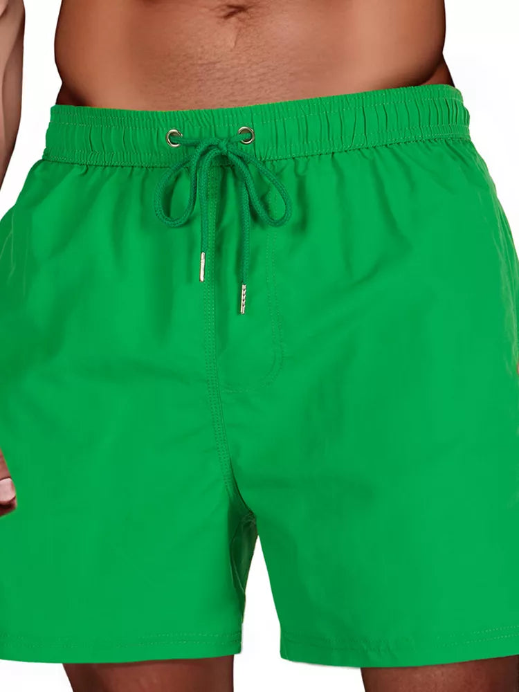 Men's green swimming shorts Flesy