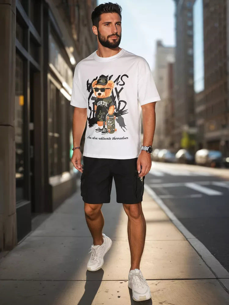 Men's black shorts Arts