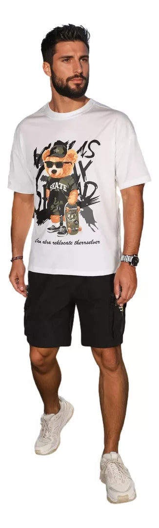 Men's black shorts Arts