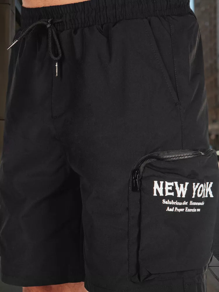 Men's black shorts Arts