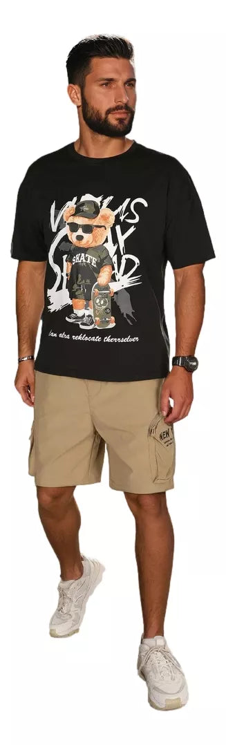 Men's brown shorts Arts