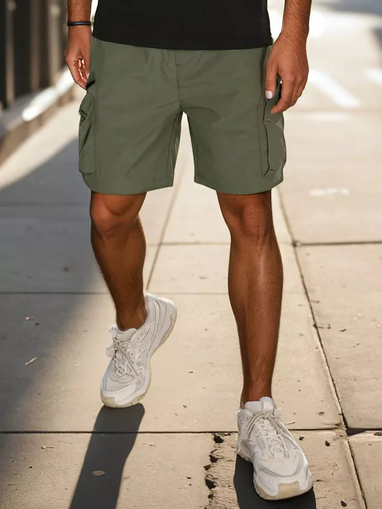 Men's khaki shorts Arts