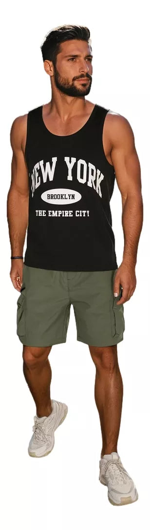 Men's khaki shorts Arts