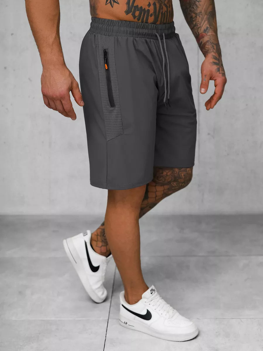 Men's dark gray sports shorts Keller