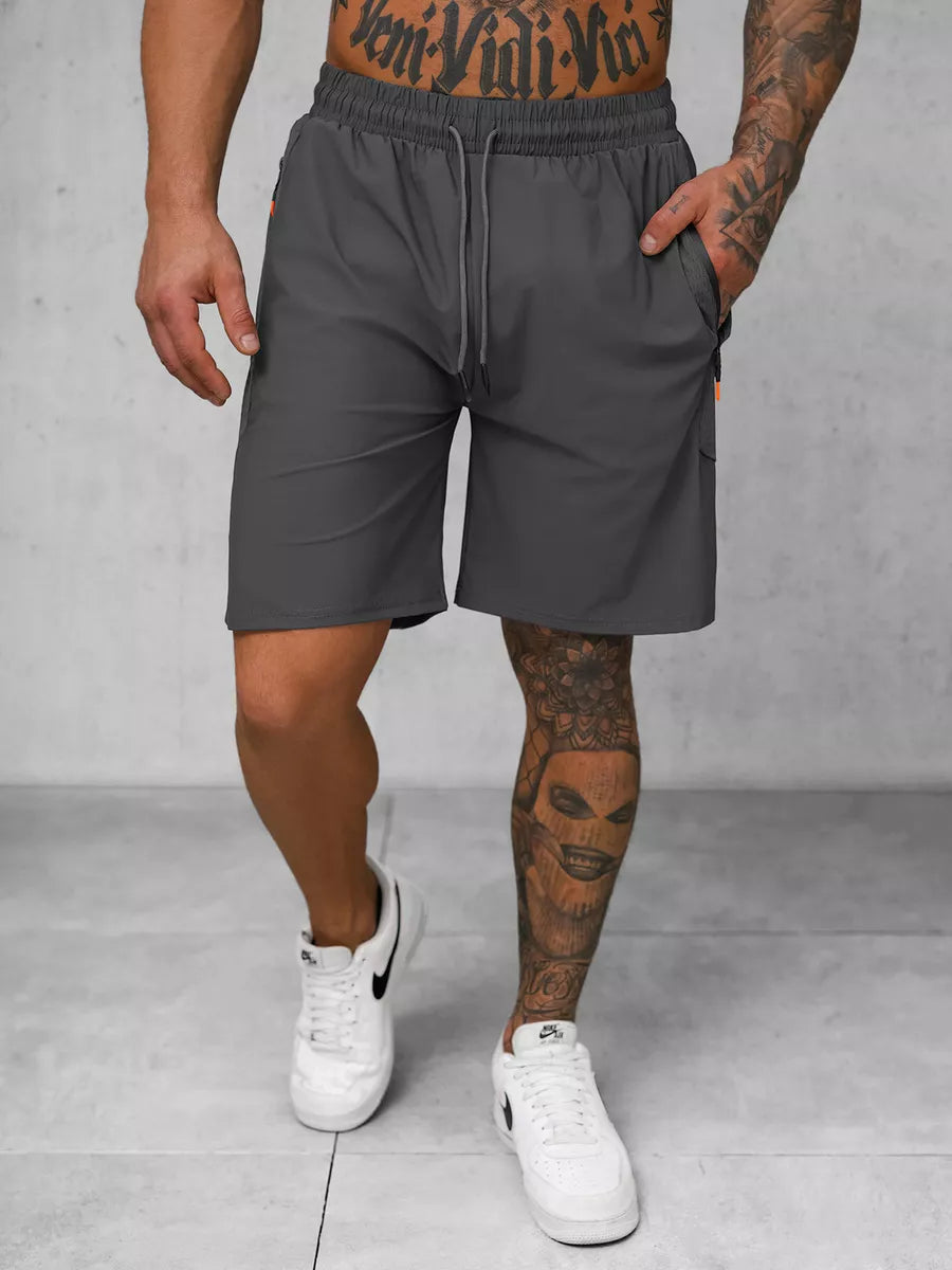 Men's dark gray sports shorts Keller
