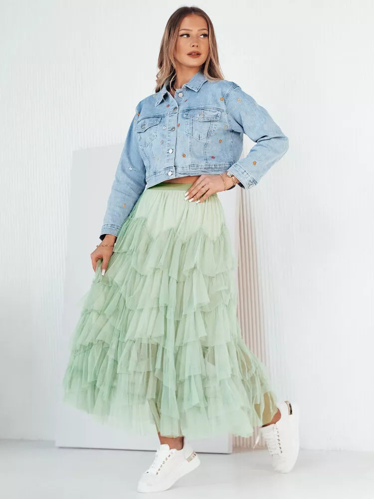 Women's mint tulle skirt Milani 